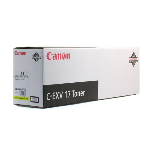 CANON gul toner Type C-EXV 17