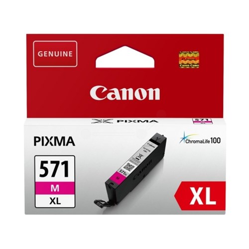 Canon bläckpatron CLI-571XL original magenta XL 11 ml