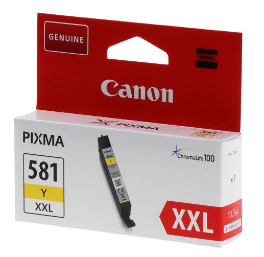 Canon bläckpatron CLI-581XXL Y original gul 11,7 ml