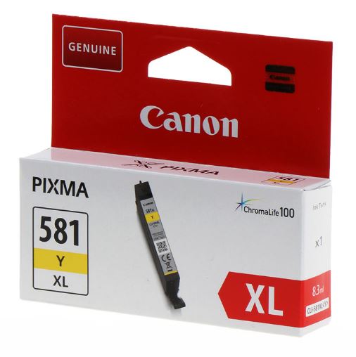 Canon bläckpatron CLI-581XL Y original gul 8,3 ml