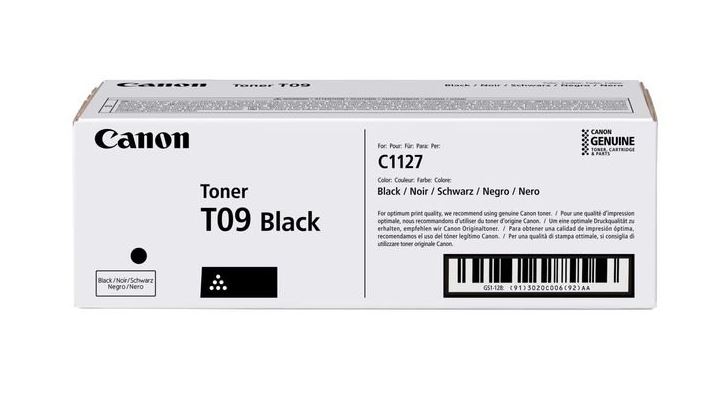 Canon toner T09BK original svart 7 600 sidor