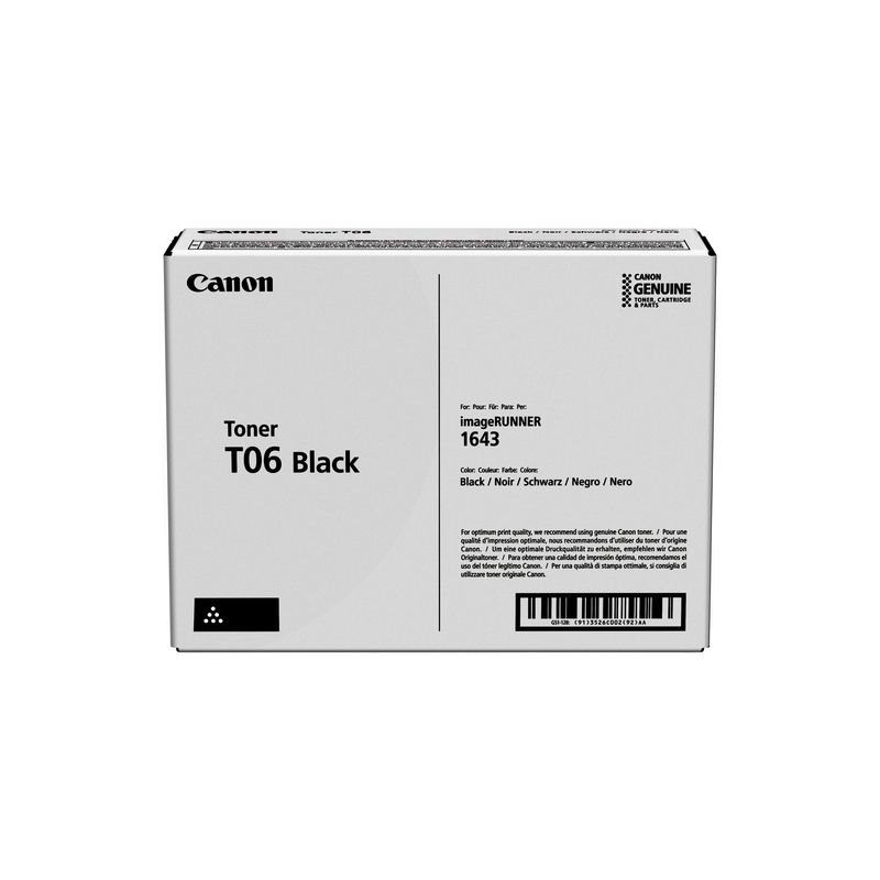 Canon toner T06 original svart 20 500 sidor