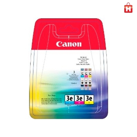 CANON BCI-3 Multi Pack Incl. C/M/Y Pigmented bläckpatrons Blister