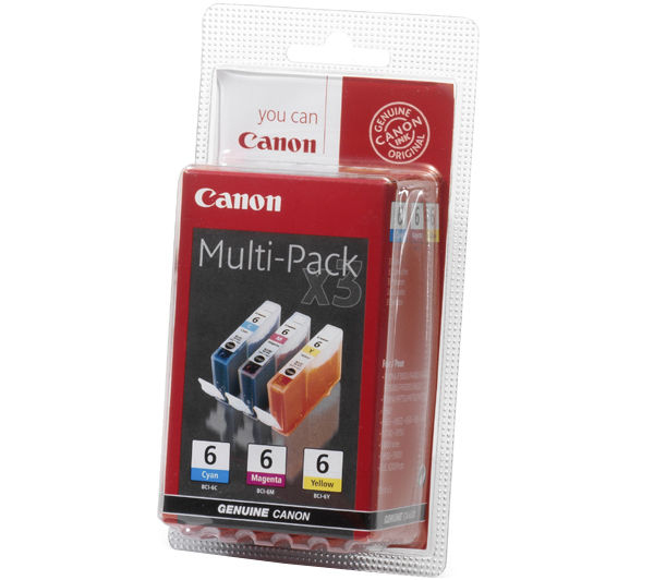 CANON BCI-6 Multi Pack Incl. C/M/Y bläckpatrons Blister