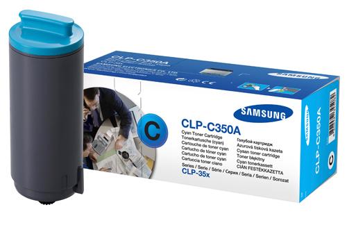 Samsung toner CLP-C350A  original cyan 2.000 sidor