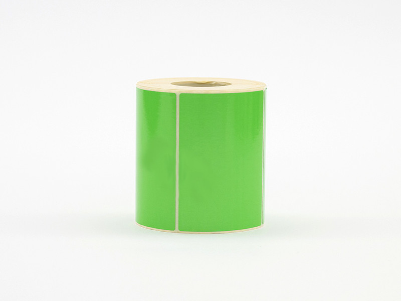 Däcketikett Grön 100x74mm