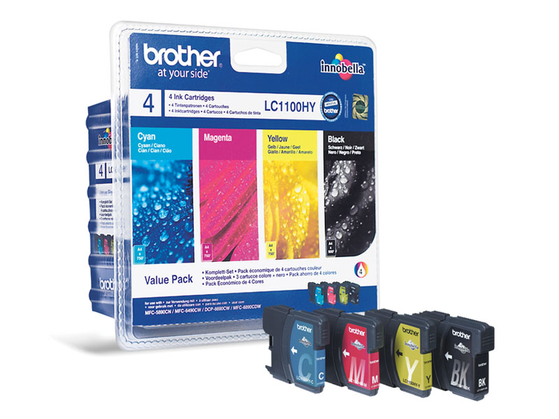 BROTHER bläckpatroner Value Pack inkl B/C/M/Y High Yield