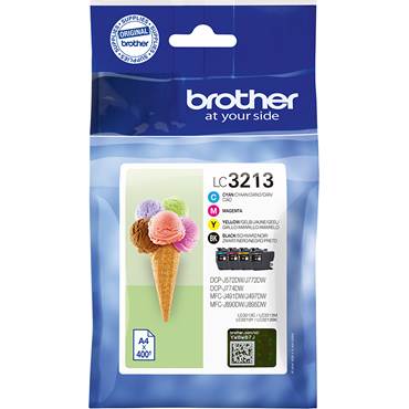 BROTHER Value Pack High Yield BK/C/M/Y bläckpatron