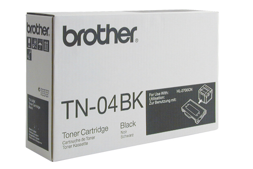 BROTHER toner TN-04BK original svart 10.000 sidor